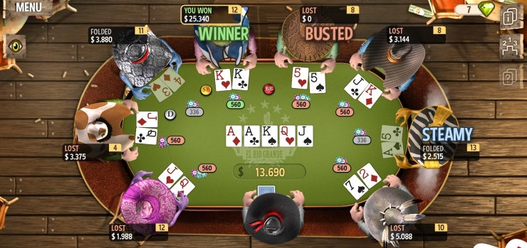 мобильные онлайн игры покер